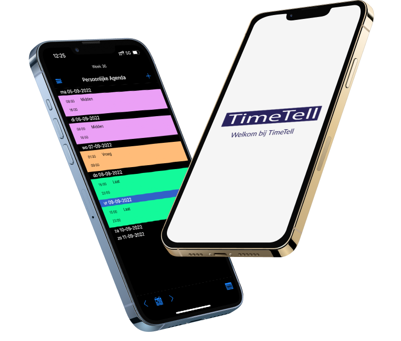 TImeTell inklokken App